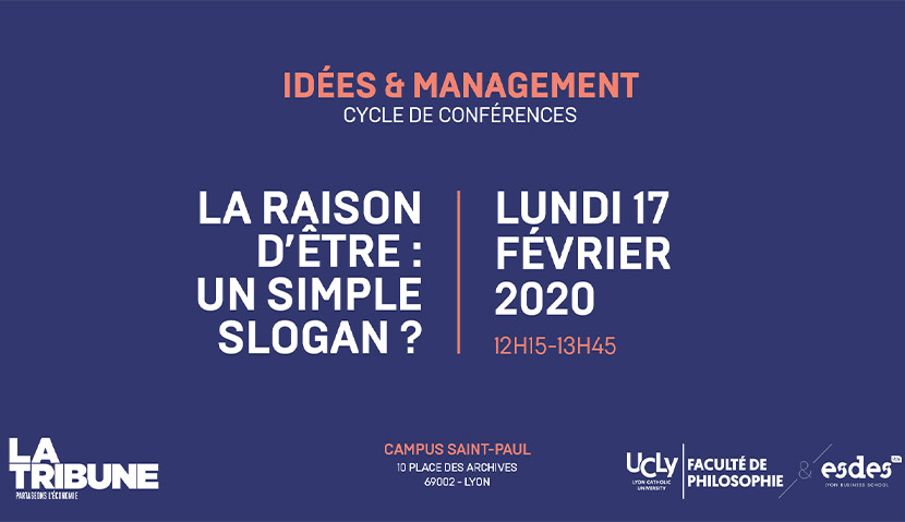 Présentation de la conférence Idées & Management en partenariat avec la tribune