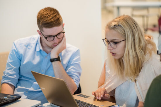 HP étudiants en cours