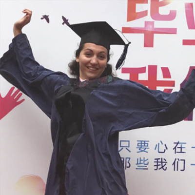 Colette et son double diplôme en chine